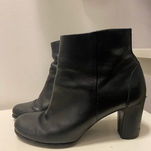 Ecco leather booties